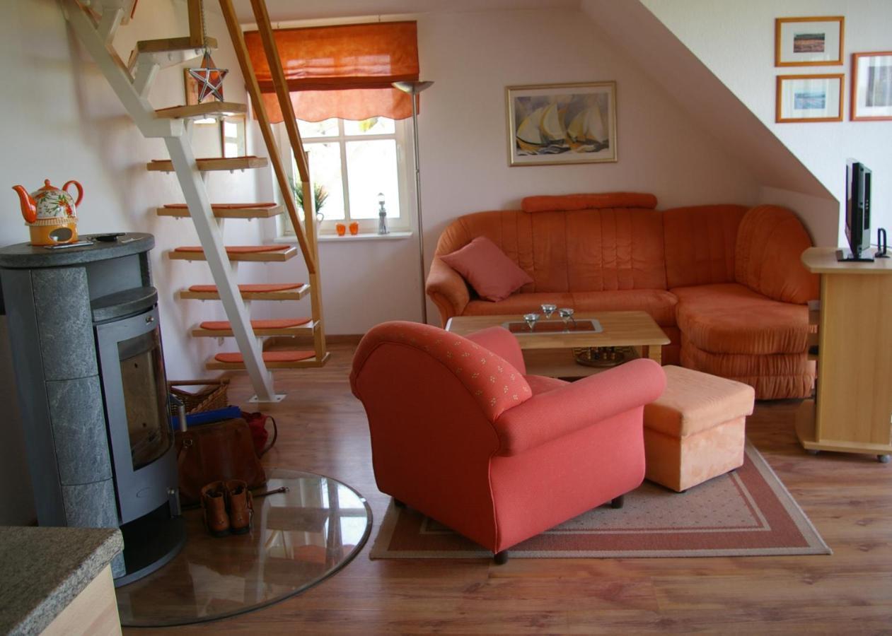 Ferienwohnung Boddenblick Zudar Buitenkant foto